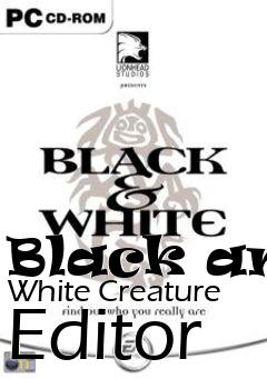 Box art for Black and White Creature Editor