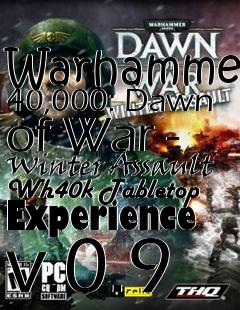 Box art for Warhammer 40,000: Dawn of War - Winter Assault Wh40k Tabletop Experience v.0.9