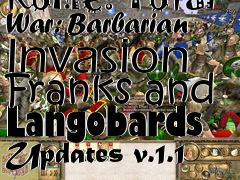 Box art for Rome: Total War: Barbarian Invasion Franks and Langobards Updates v.1.1