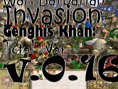 Box art for Rome: Total War: Barbarian Invasion Genghis Khan: Total War v.0.16