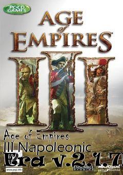 Box art for Age of Empires III Napoleonic Era v.2.1.7b