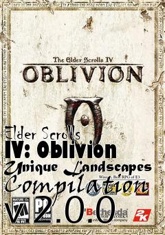 Box art for Elder Scrolls IV: Oblivion Unique Landscapes Compilation v.2.0.0