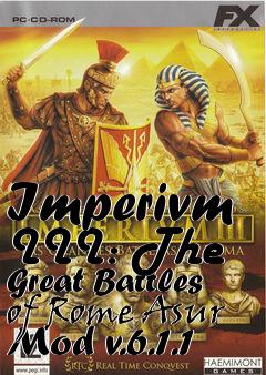 Box art for Imperivm III: The Great Battles of Rome Asur Mod v.6.1.1