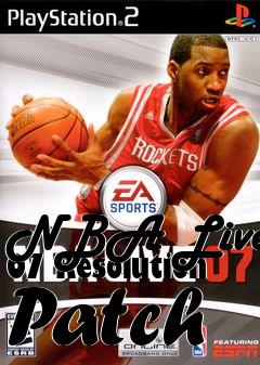 Box art for NBA Live 07 Resolution Patch