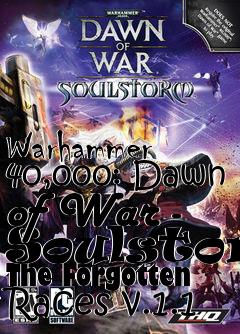 Box art for Warhammer 40,000: Dawn of War - Soulstorm The Forgotten Races v.1.1