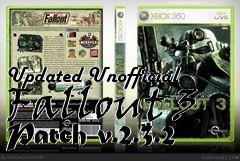 Box art for Updated Unofficial Fallout 3 Patch v.2.3.2