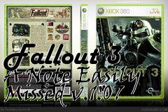 Box art for Fallout 3 A Note Easily Missed v.1.07