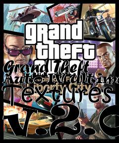 Box art for Grand Theft Auto IV Ultimate Textures v.2.0