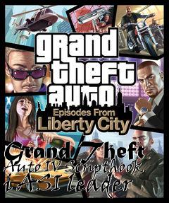 Box art for Grand Theft Auto IV Scripthook i ASI leader