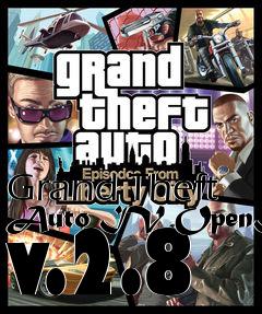 Box art for Grand Theft Auto IV OpenIV v.2.8