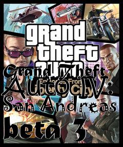 Box art for Grand Theft Auto IV: San Andreas beta 3