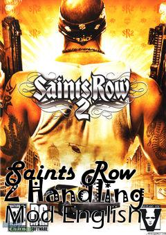Box art for Saints Row 2 Handling Mod English