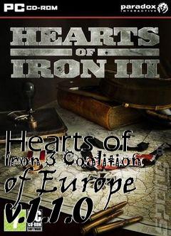 Box art for Hearts of Iron 3 Coalition of Europe v.1.1.0