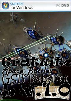 Box art for Gratuitous Space Battles GSB Babylon 5 v.1.0