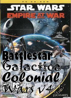 Box art for Battlestar Galactica Colonial Wars v4.5