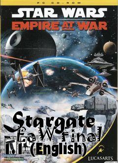 Box art for Stargate - EaW Final 1.1 (English)