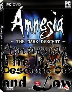 Box art for Amnesia: The Dark Descent Order and Law