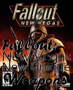 Box art for Fallout: New Vegas New Unique Weapons