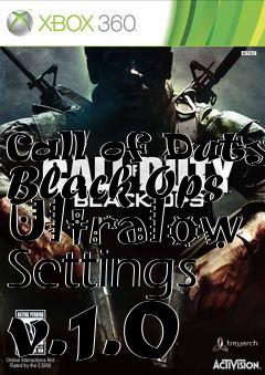 Box art for Call of Duty: Black Ops Ultralow Settings v.1.0