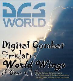 Box art for Digital Combat Simulator World Wings of Osea v.1.0