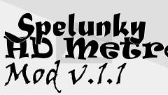 Box art for Spelunky HD Metroid Mod v.1.1