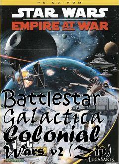 Box art for Battlestar Galactica Colonial Wars v2 (Zip)