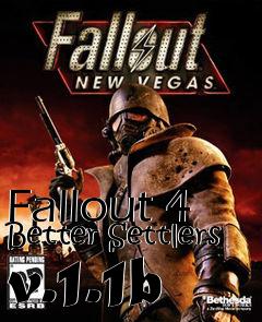 Box art for Fallout 4 Better Settlers v.1.1b