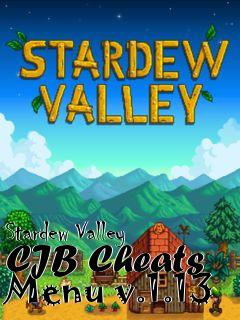 Box art for Stardew Valley CJB Cheats Menu v.1.13