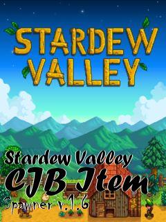 Box art for Stardew Valley CJB Item Spawner v.1.6