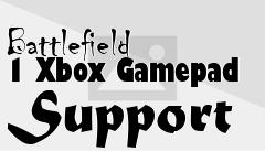 Box art for Battlefield 1 Xbox Gamepad Support