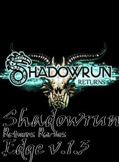 Box art for Shadowrun Returns Razors Edge v.1.3
