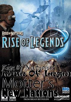 Box art for Rise Of Nations: Rise Of Legends Motter