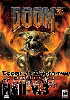 Box art for Doom 3: Resurrection of Evil Like Hell v.3