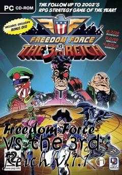 Box art for Freedom Force vs the 3rd Reich v.1.1
