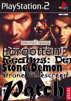 Box art for Forgotten Realms: Demon Stone Demon Strone Widescreen Patch