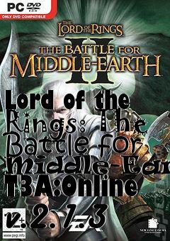 Box art for Lord of the Rings: The Battle for Middle-Earth T3A:Online v.2.1.3