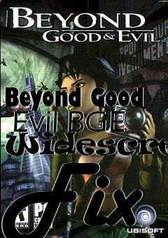 Box art for Beyond Good  Evil BGE Widescreen Fix