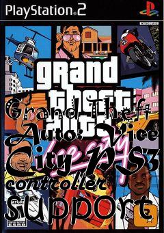 Box art for Grand Theft Auto: Vice City PS3 controller support