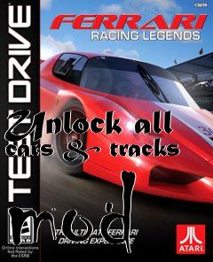 Box art for Unlock all cars & tracks mod