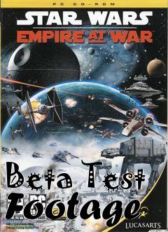 Box art for Beta Test Footage