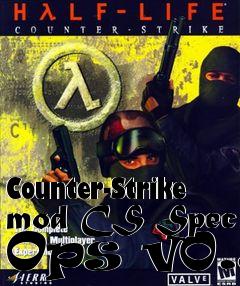 Box art for Counter-Strike mod CS Spec Ops v0.9