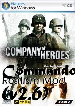 Box art for Commando Realism Mod (v2.6)