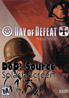 Box art for DoD: Source Splash Screen (v1.3)