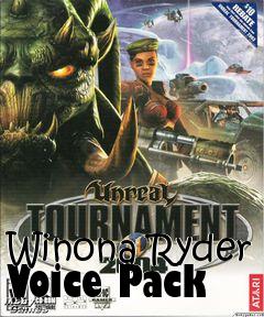 Box art for Winona Ryder Voice Pack