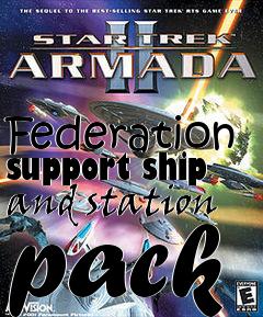 Box art for Federation support ship and station pack
