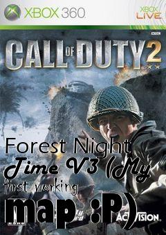 Box art for Forest Night Time V3 (My first working map :P)