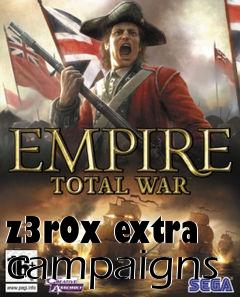 Box art for z3r0x extra campaigns