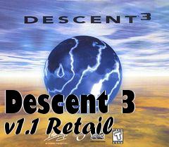 Box art for Descent 3 v1.1 Retail