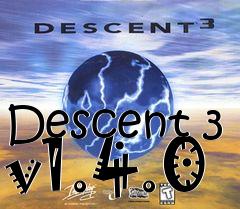 Box art for Descent 3 v1.4.0