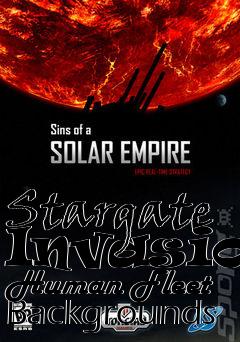 Box art for Stargate Invasion Human Fleet Backgrounds